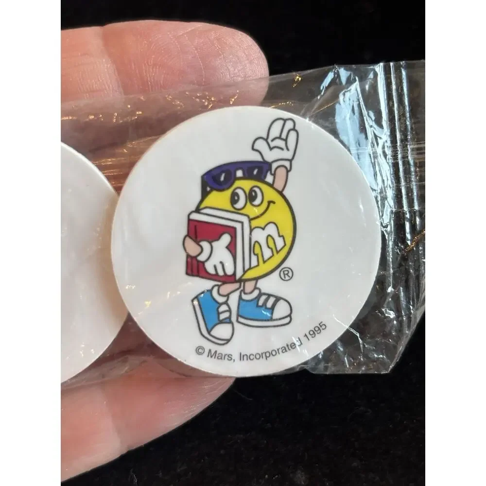 NEW Set Of 6 1995 M&M POG set